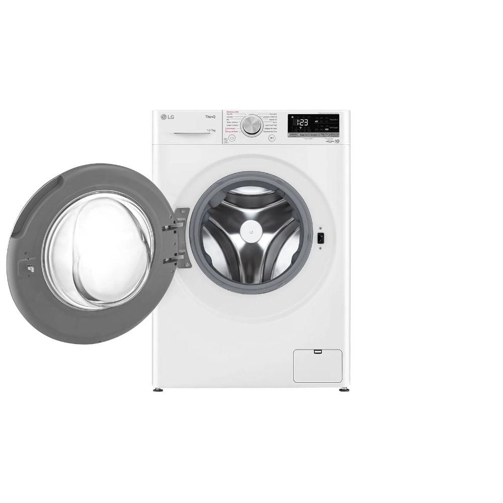 Lava e Seca LG VC4 Smart com Inteligência Artificial 12kg Branca CV5012WC4 127V