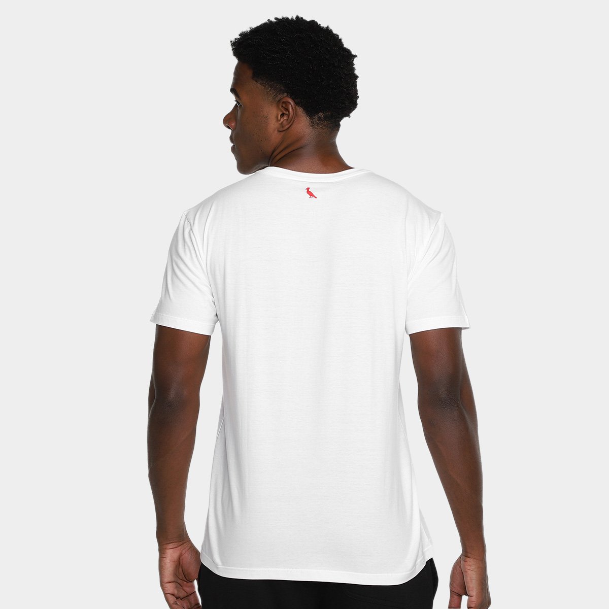 Miniatura Camiseta Vasco Reserva Pica-Pau Vascaíno Masculino Branco - P