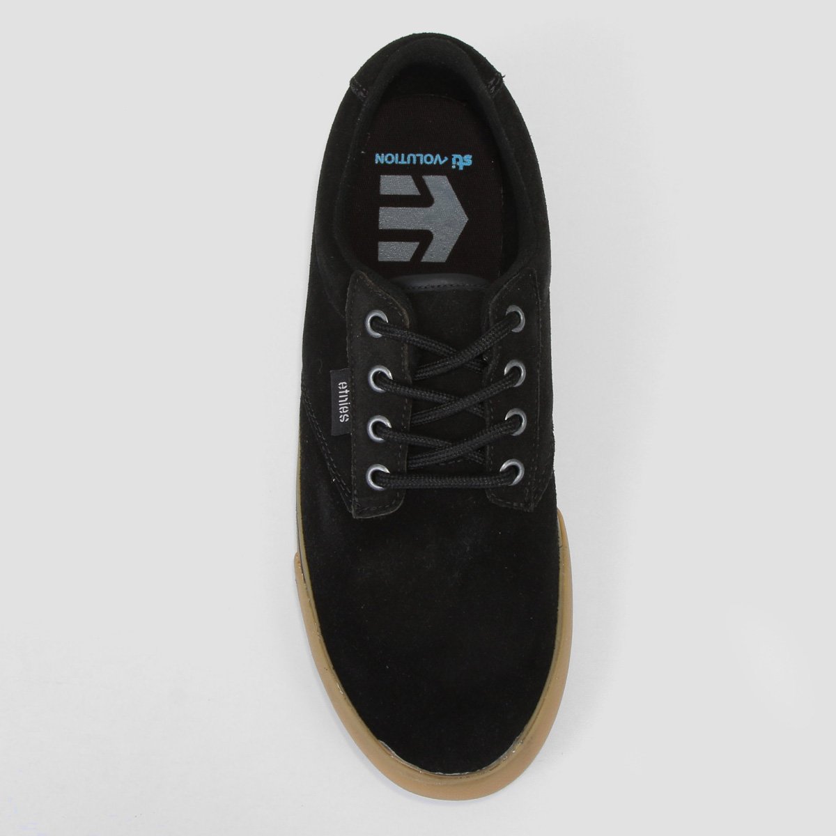 Miniatura Tênis Etnies Jameson Vulc Preto+Branco - 34