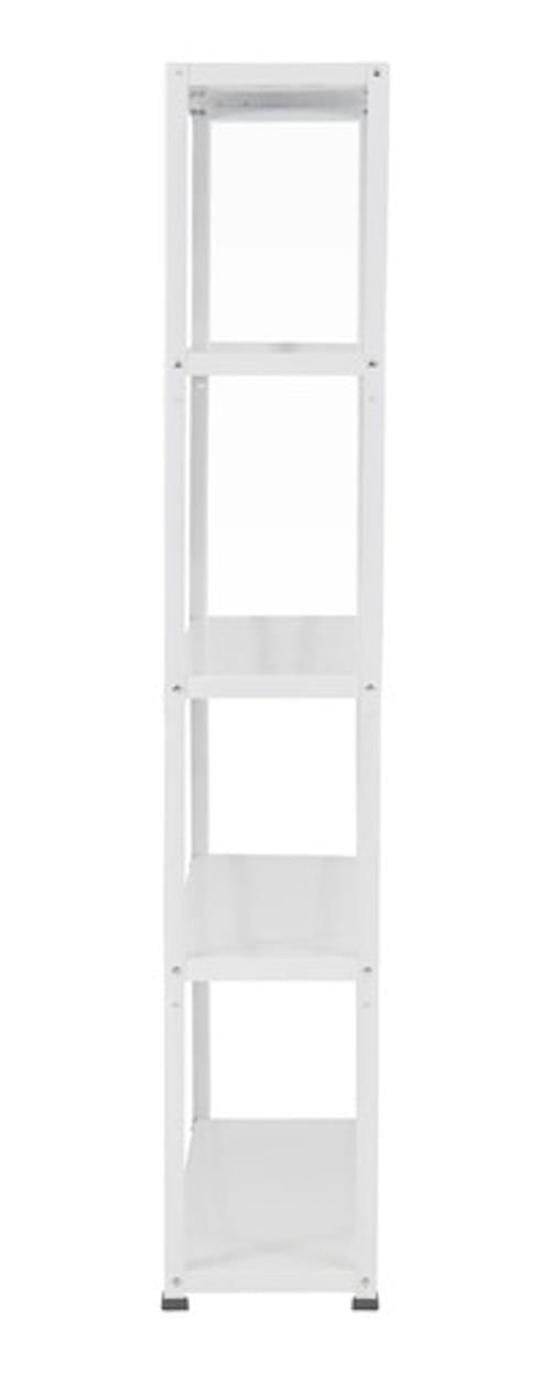Miniatura Estante Aço Branco 5 Prateleiras Art Plan