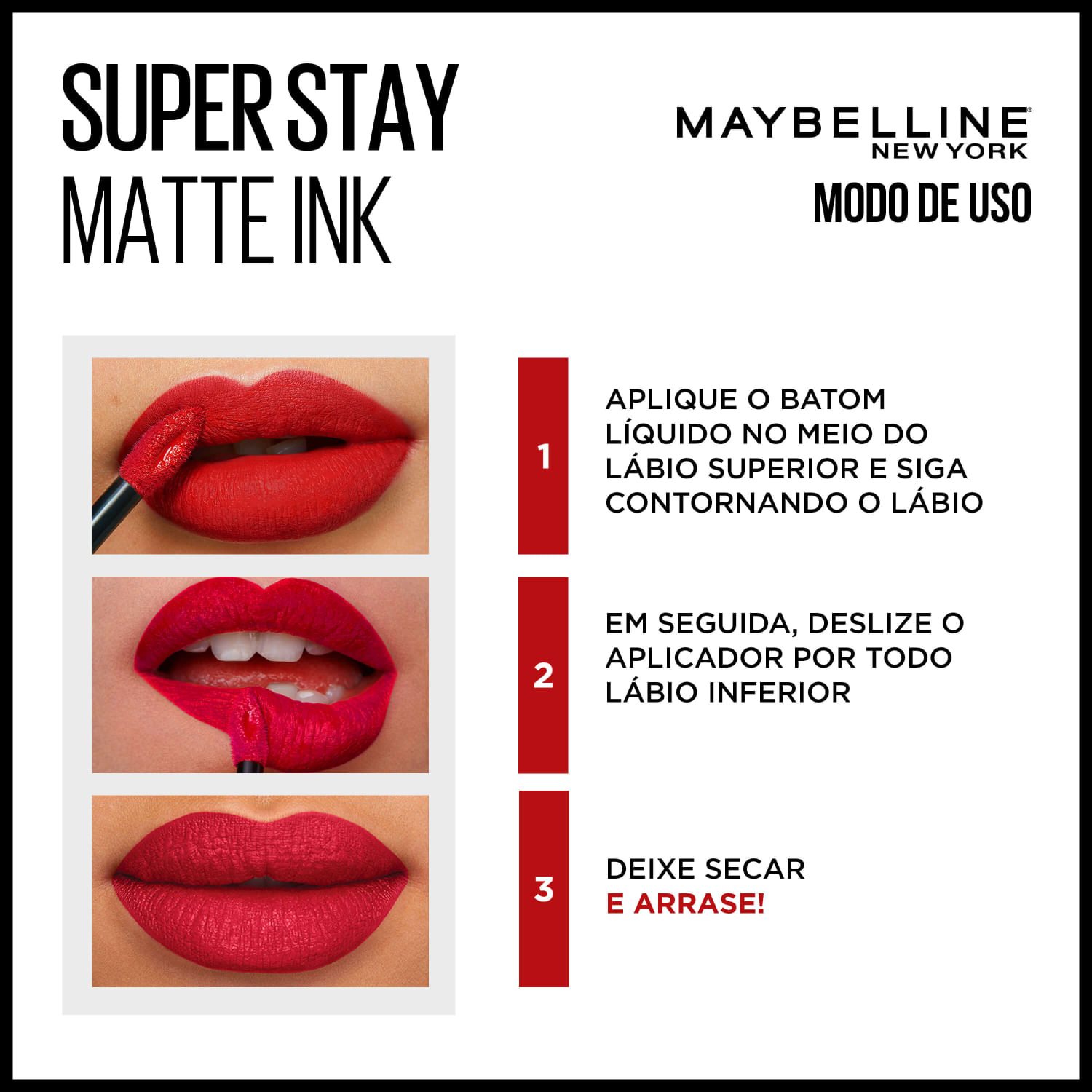 Maybelline Superstay Matte Ink 80 Ruler - Batom Líq. 5ml