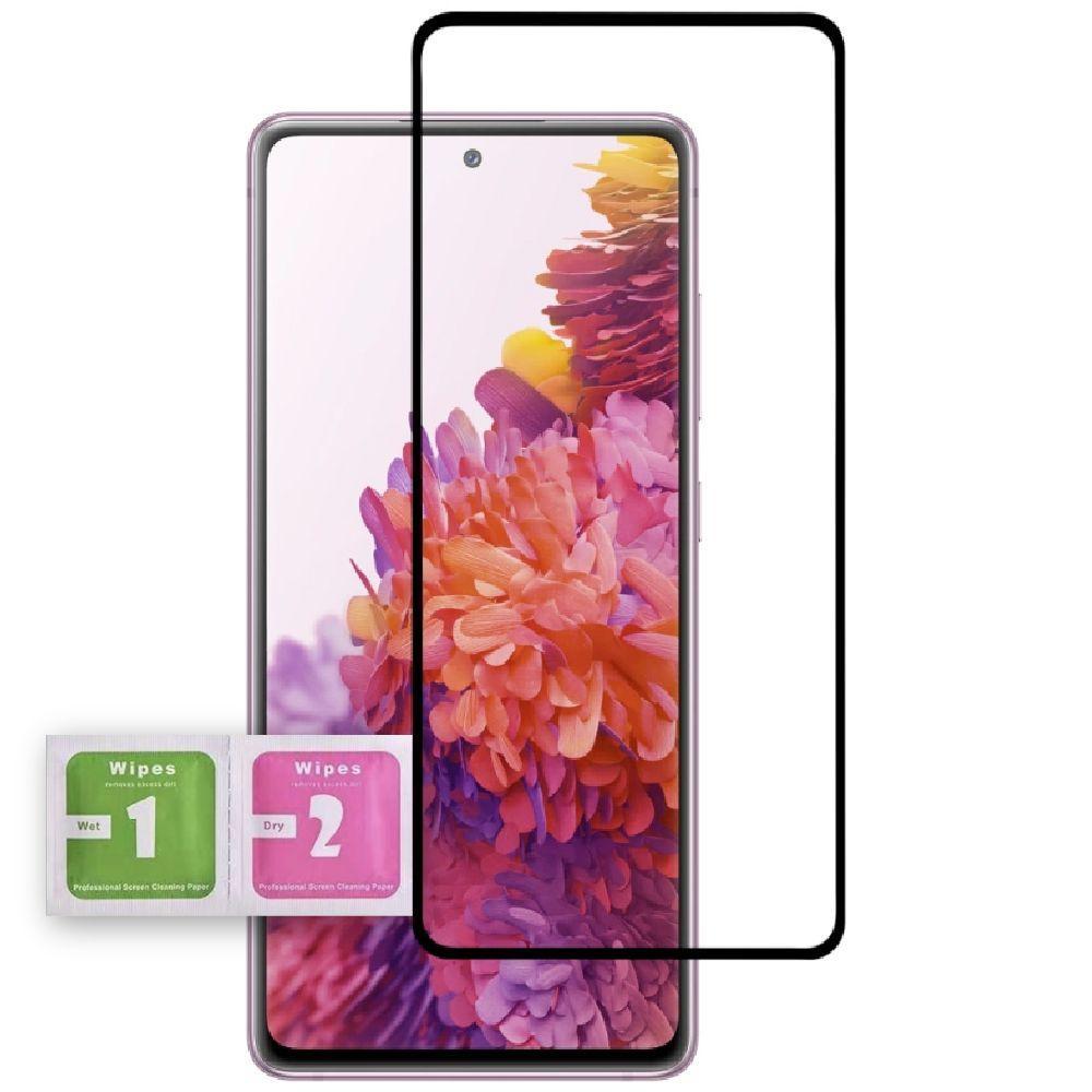 Miniatura Capa Capinha Preta Para S20 Fe + Película De Vidro 3D