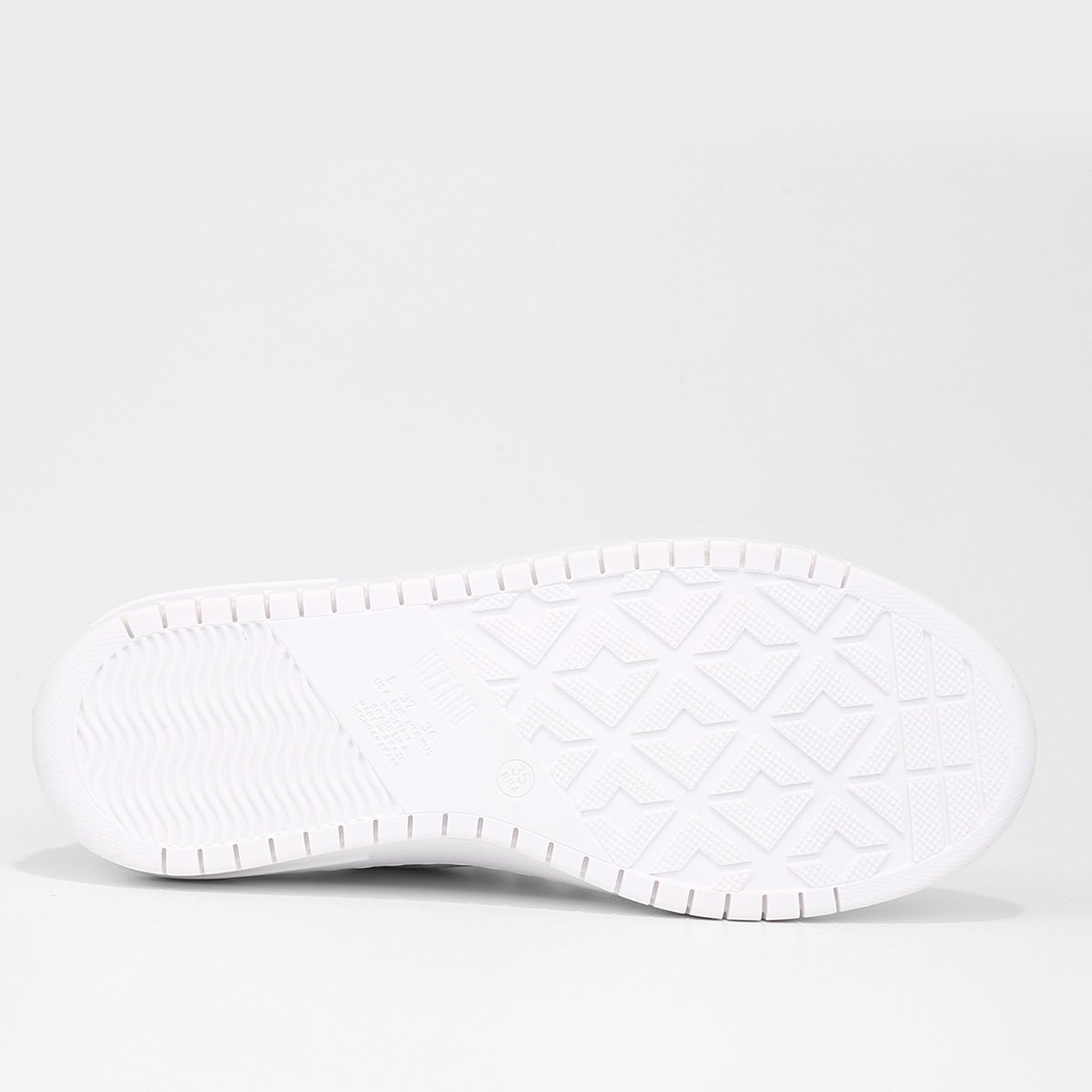 Tênis Vizzano Color Tratorado Feminino Branco+Nude - 34