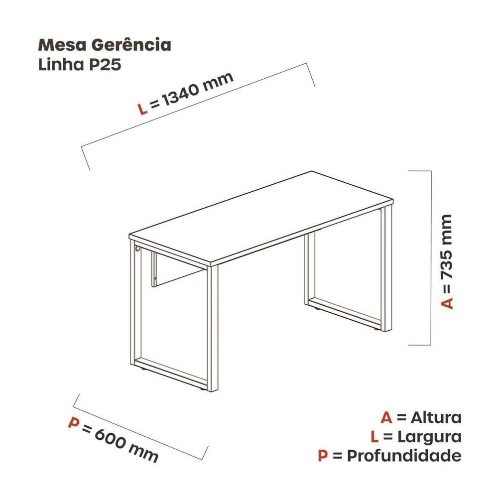 Miniatura Mesa Madeira 134 X 60 Cm M134/60p25tub Natural/Laranja