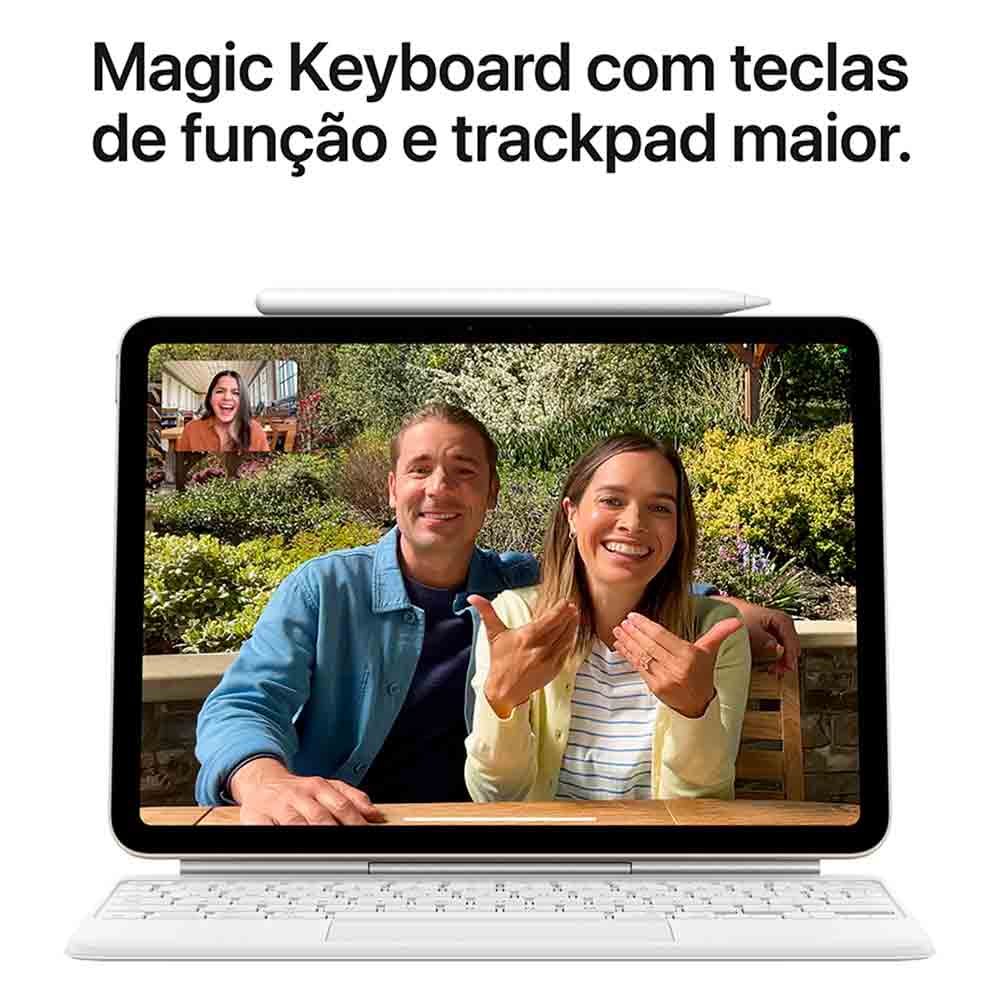 iPad Air Apple Processador M3 (11", Wi-Fi, 256GB) - Branco Bivolt