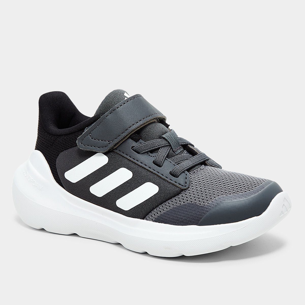 Miniatura Tênis Infantil Adidas Tensaur Cinza+Branco - 29