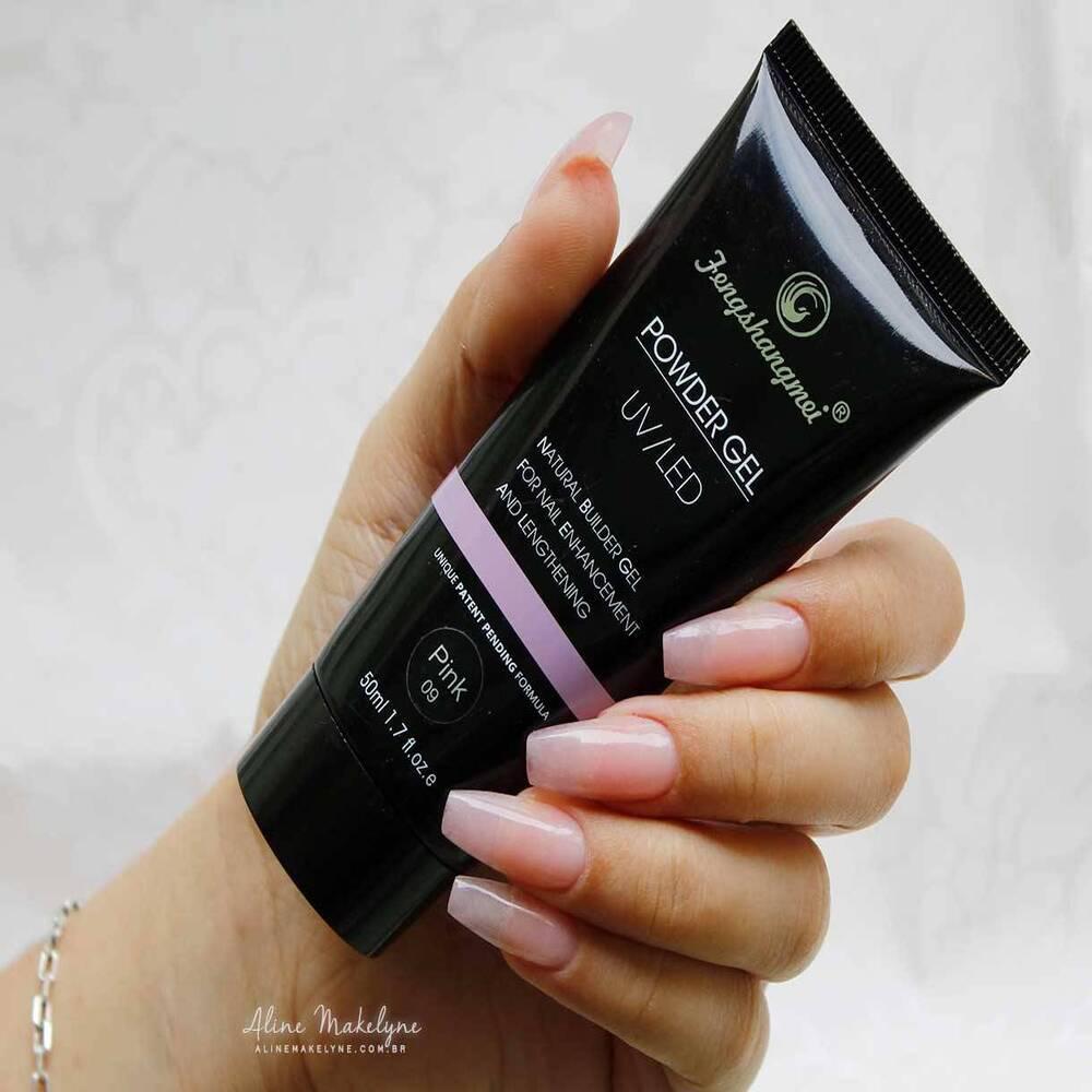 Miniatura Kit 2X Polygel Fengshangmei Poligel 50Ml Powder Gel Bisnaga