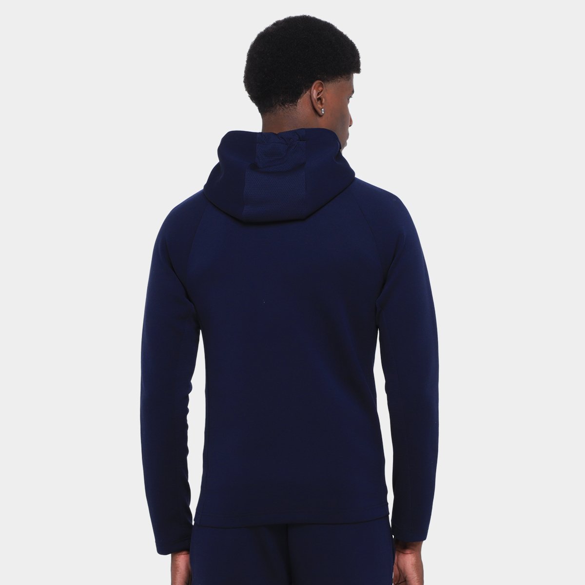 Miniatura Jaqueta Com Capuz Lacoste Masculina Marinho - G