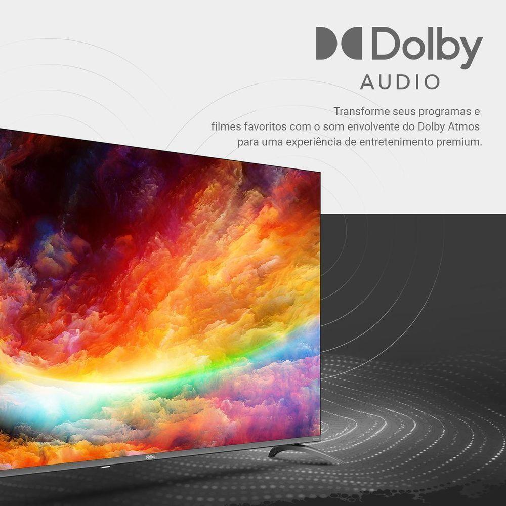 Miniatura Smart TV 60" Philco QLED Roku Dolby Áudio P60CRA Bivolt
