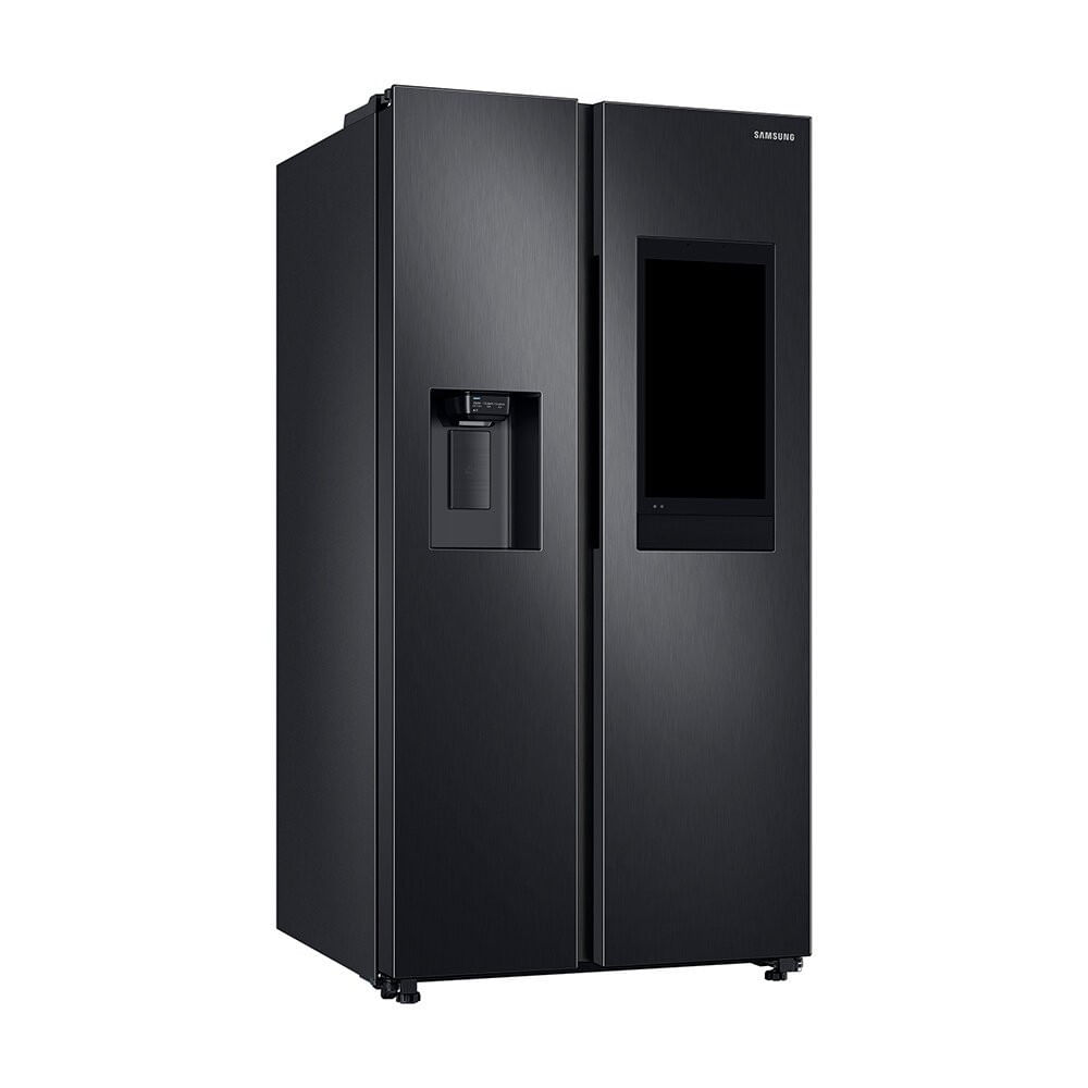 Geladeira Samsung Side By Side Family Hub 585 Litros - RS58 Black Inox Look - 110V