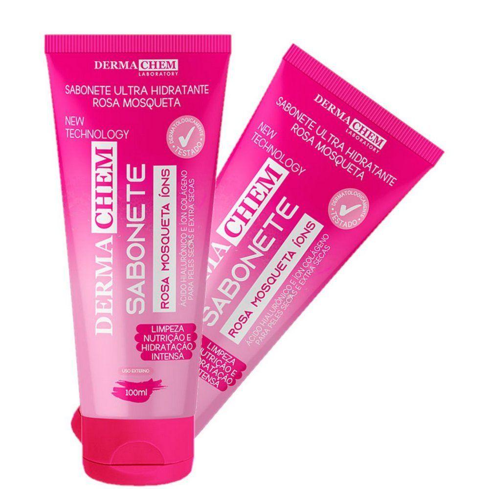Miniatura Dermachem Sabonete Hidratante Rosa Mosqueta 100ml 6183