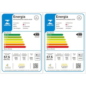 Geladeira LG Side by Side Inverter GC-X257CSH Frost Free com Tecnologias InstaView, UVnano, Thinq e Craft Ice Aço Escovado - 598 L 110V