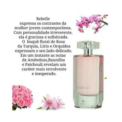 Miniatura Perfume Rebelle 75Ml Hinode Super Original Hinode - Perfume - Feminino - Sofisticada - Fragrância - 75ml