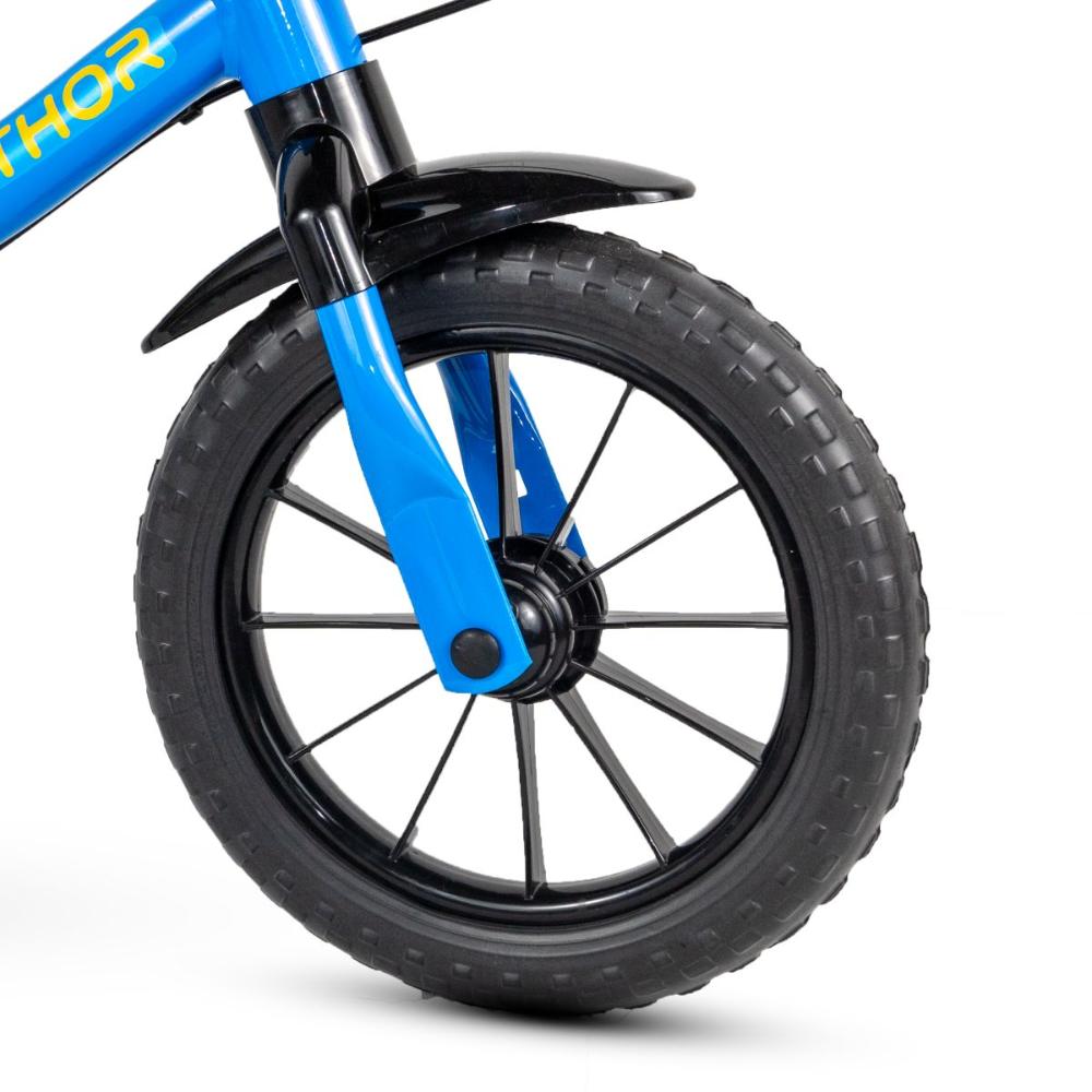 Miniatura Bicicleta Equilíbrio Balance Sem Pedal Aro 12 Azul Nathor