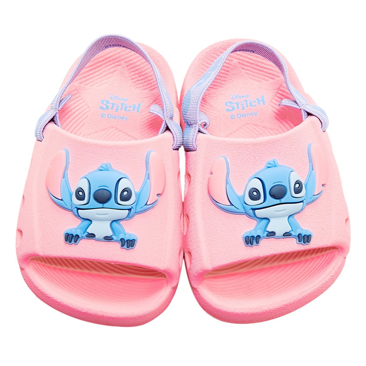 Miniatura Sandália Bebê Grendene Disney Queridos Minnie Menina Rosa+Azul - 17/18
