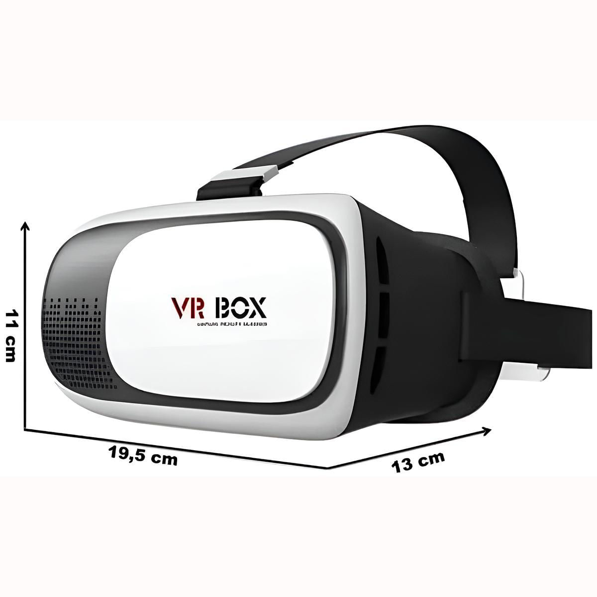Miniatura Óculos 3D Realidade Virtual Sem Controle Para Celular