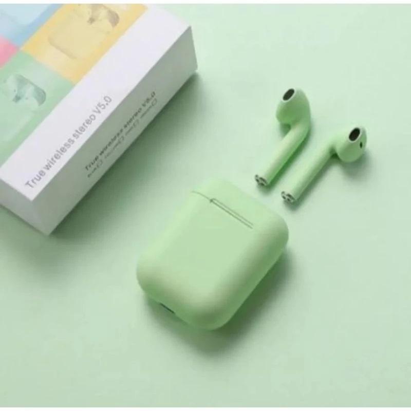 Fone De Ouvido Sem Fio Bluetooth Microfone Tws I12 Branco