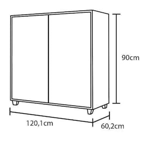 Cozinha Completa Bartira Linea com 13 Portas e 6 Gavetas e 9 Prateleiras - 562,6cm de largura Branca