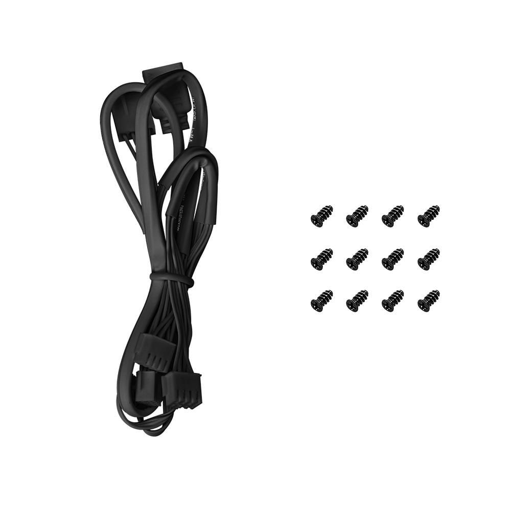 Miniatura Kit 3 Fans Deepcool Fd12 Argb Preto 120Mm R-Fd12-Bkapn3-G