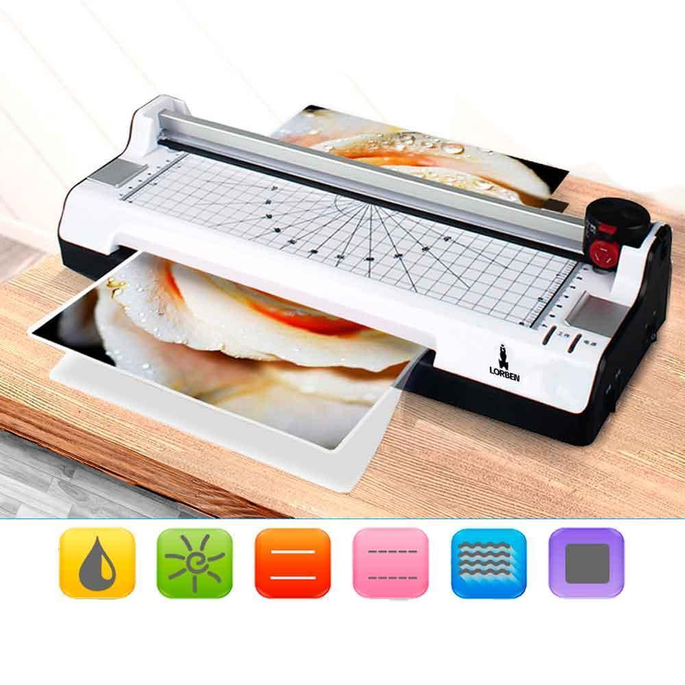Plastificadora Laminadora Refiladora Lorben 5X1 A4 Documento