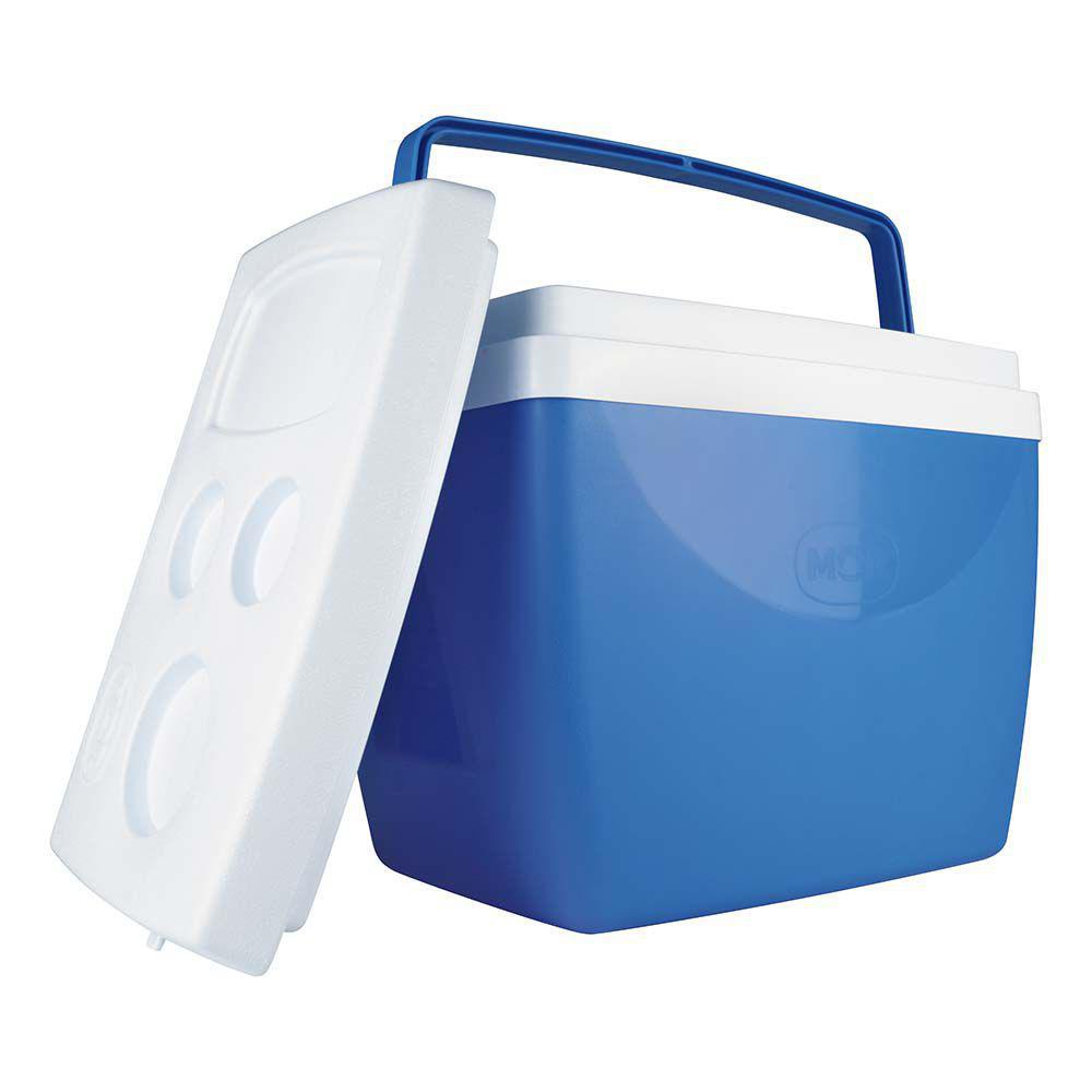 Miniatura Caixa Termica 34L Alca Gelo Comida Camping Praia Piscina