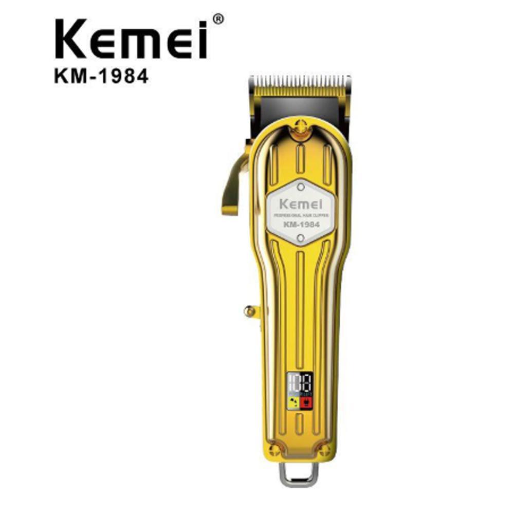 Miniatura Máquina Kemei De Corta Cabelo Recarregável Km 1984