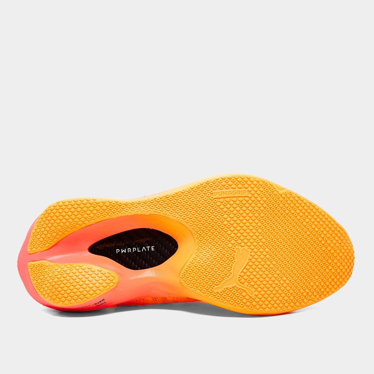 Tênis Puma Fast-Fwd Nitro Elite Fire Wns Feminino Laranja+Vermelho - 34