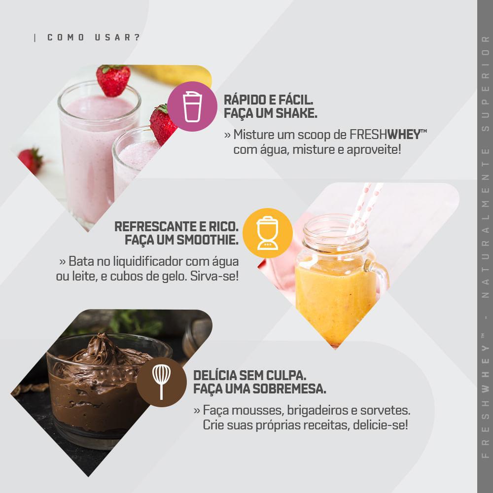 Miniatura Whey Protein Freshwhey Dux Nutrition Chocolate E Avelã 450g