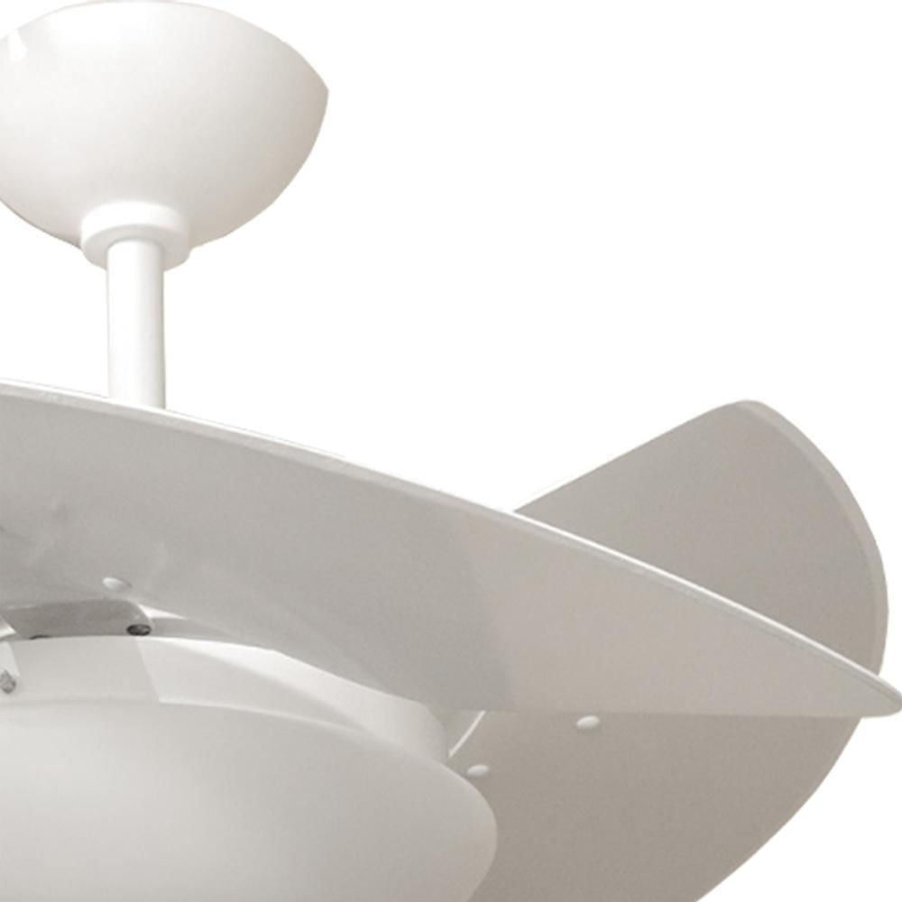 Ventilador de Teto Com Controle Remoto Silencioso Branco