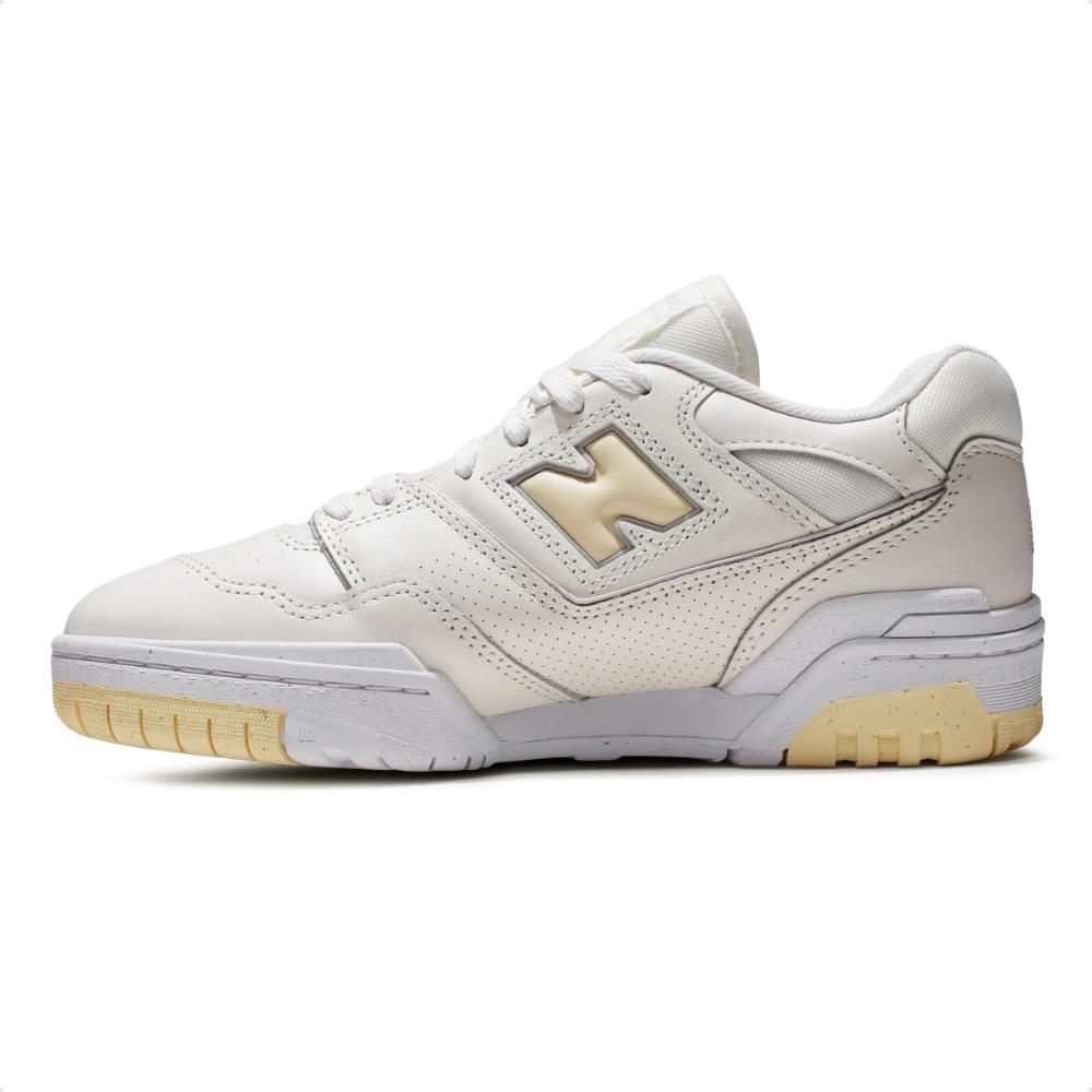 Miniatura Tenis New Balance 550 Feminino Bege / Amarelo - 34