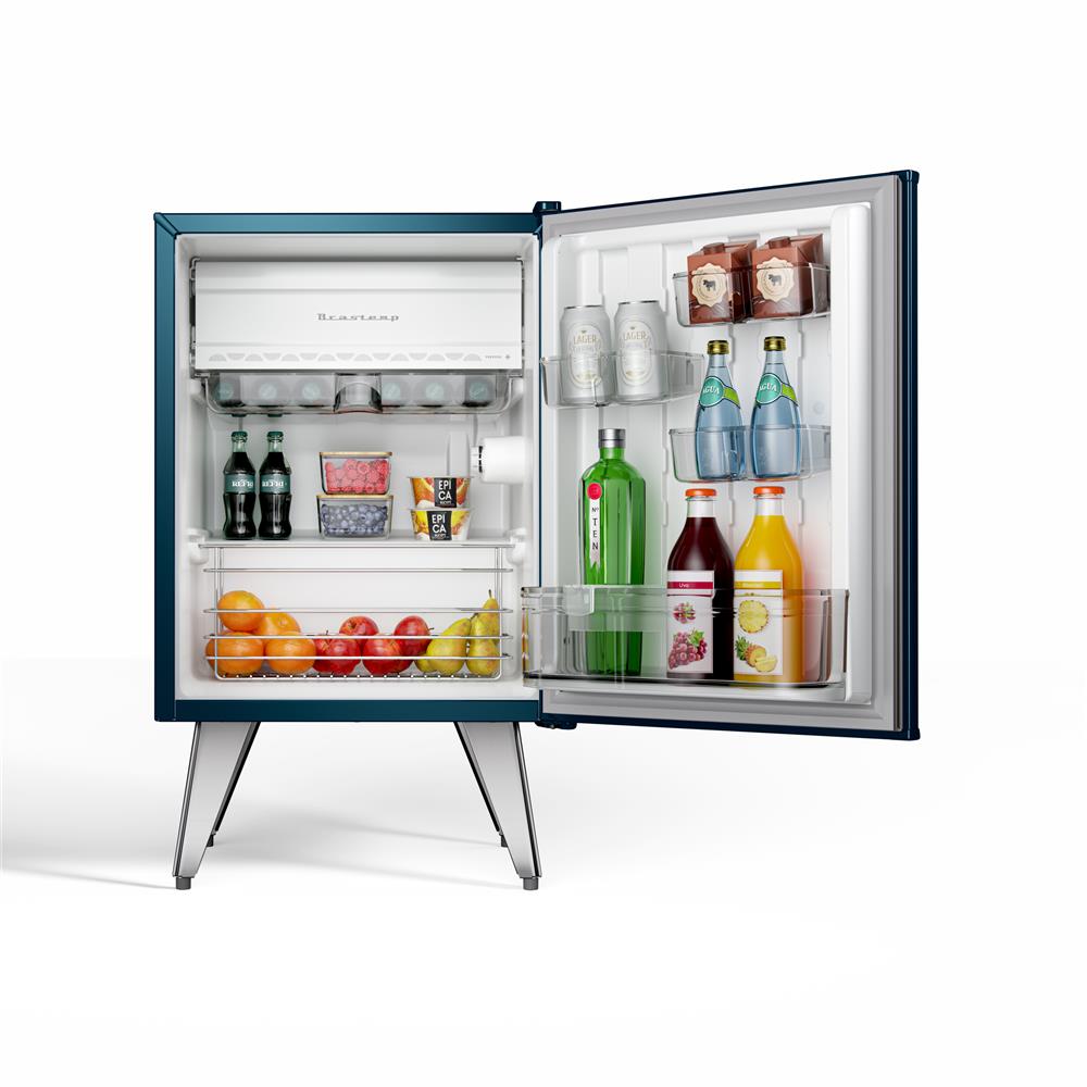 Miniatura Frigobar Brastemp Retrô 76 Litros Midnight Blue - BRA08HZ 110v