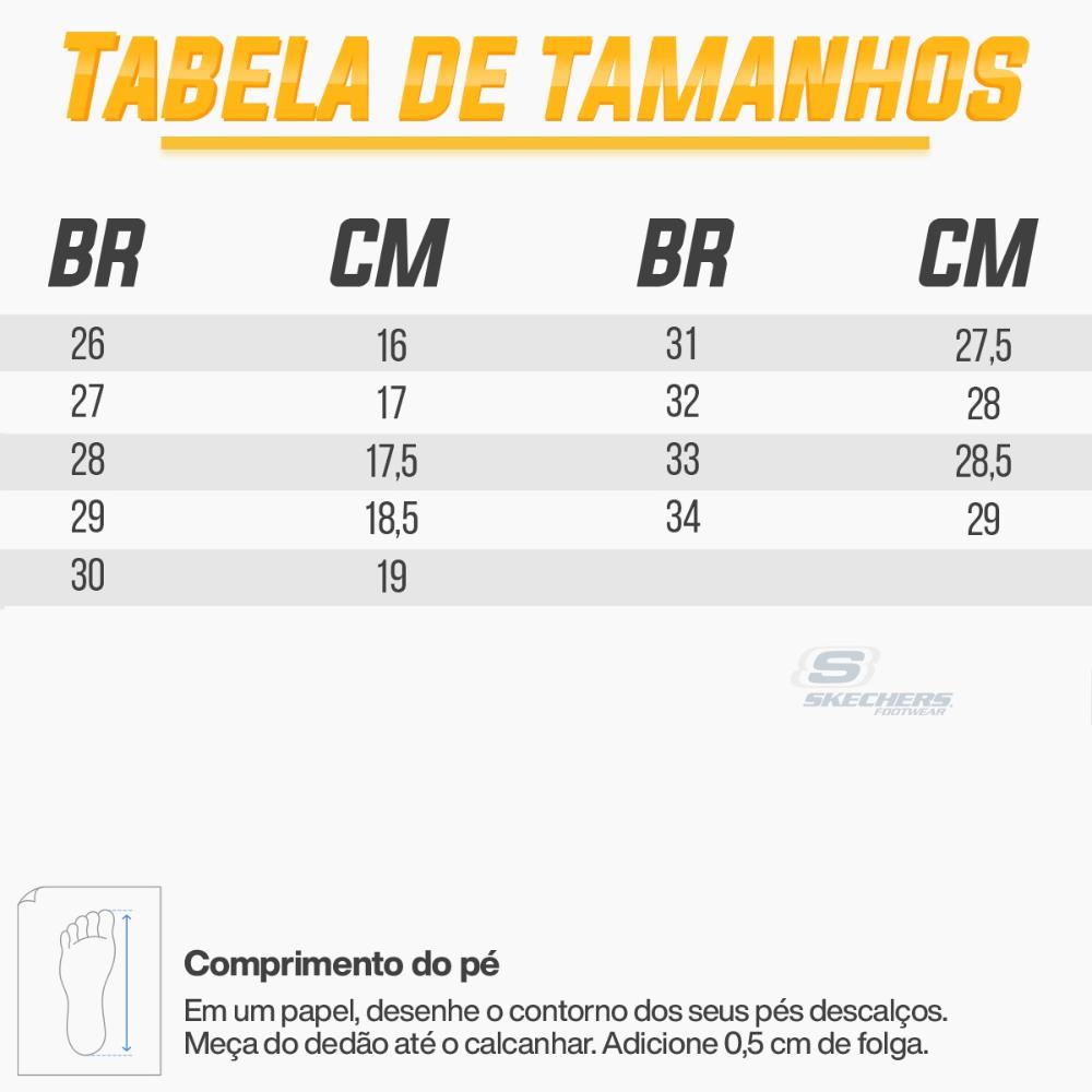 Miniatura Tênis Skechers Microspec Infantil Preto / Vermelho - 28