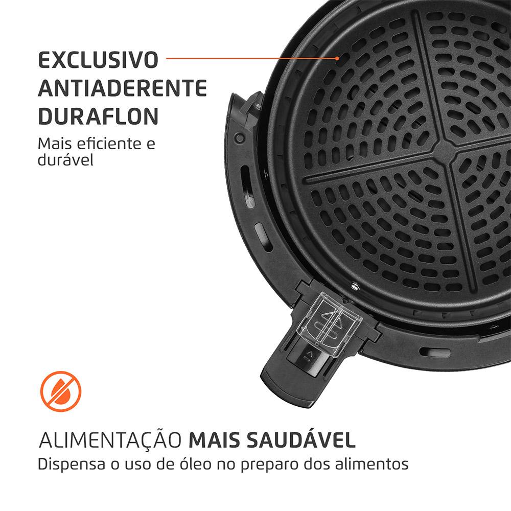 Fritadeira Air Fryer 3,5L AF35BF Mondial 127V Preto - 127V