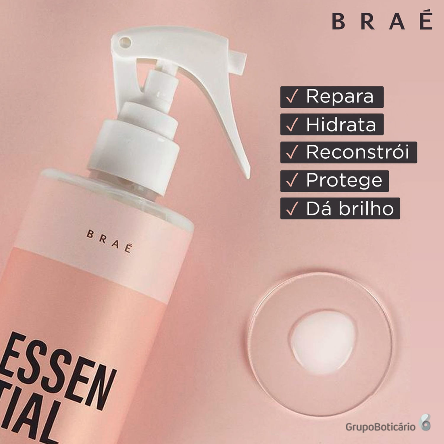 Miniatura BRAÉ Essential Fluido Reparador - Leave-In 260ml