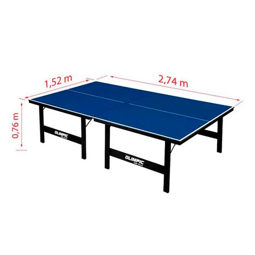 Miniatura Mesa para Tênis de Mesa Ping Pong com Kit Completo Carrefour
