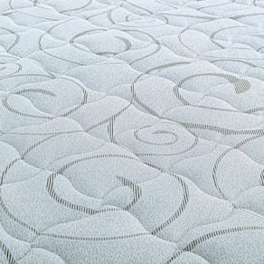 Miniatura Colchão de Casal Biflex Turquia com Molas Ensacadas e Pillow Inn 30x138x188cm - Branco e Grafite