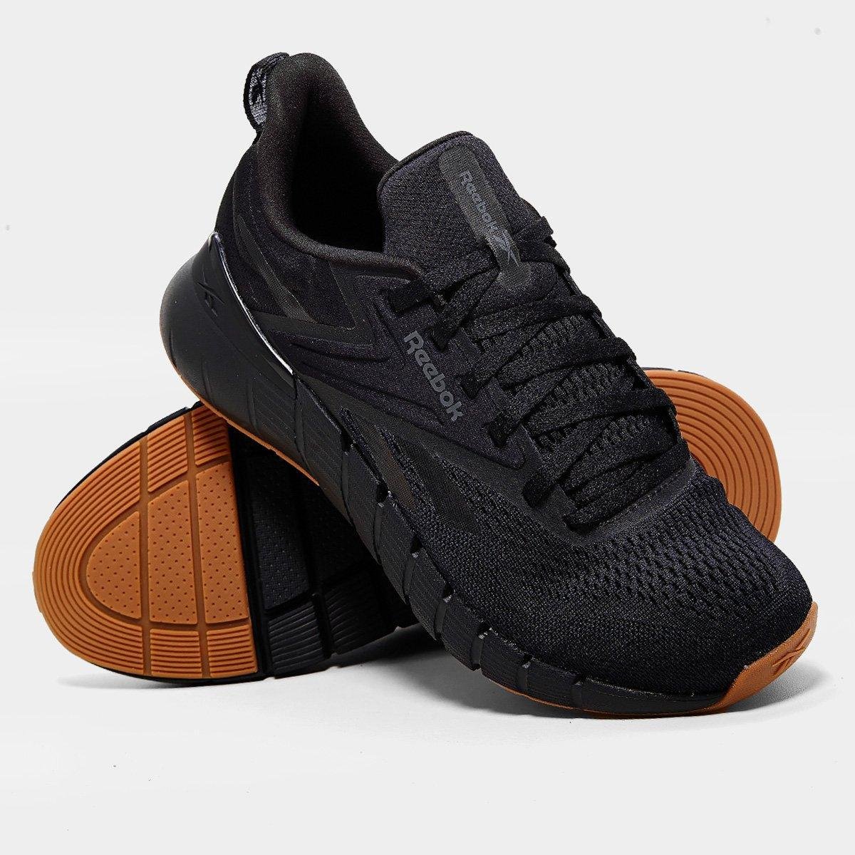 Miniatura Tênis Reebok Nano Gym Masculino Preto+Marrom - 39