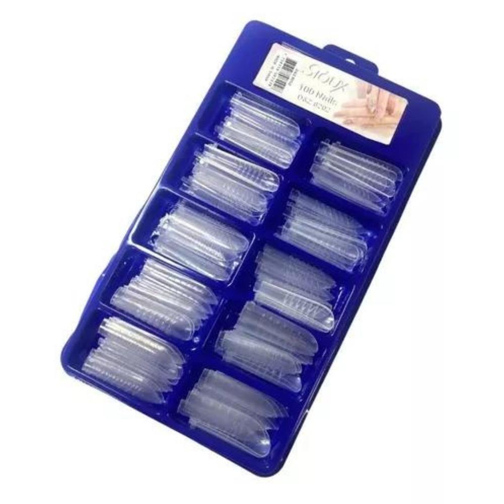 Miniatura Molde F1 Helen Color c/100 Unidades - Alongamento de Unhas