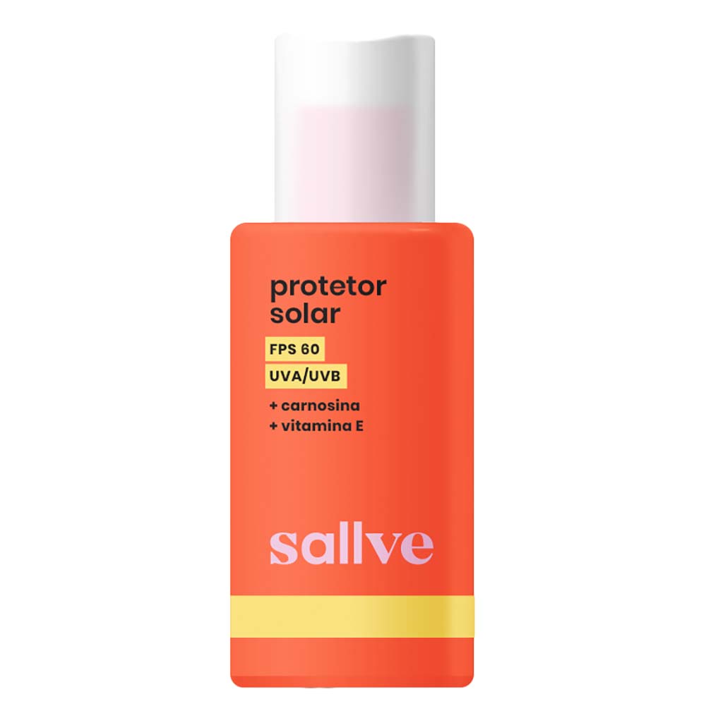 Miniatura Protetor Solar Facial Sallve FPS60 40g