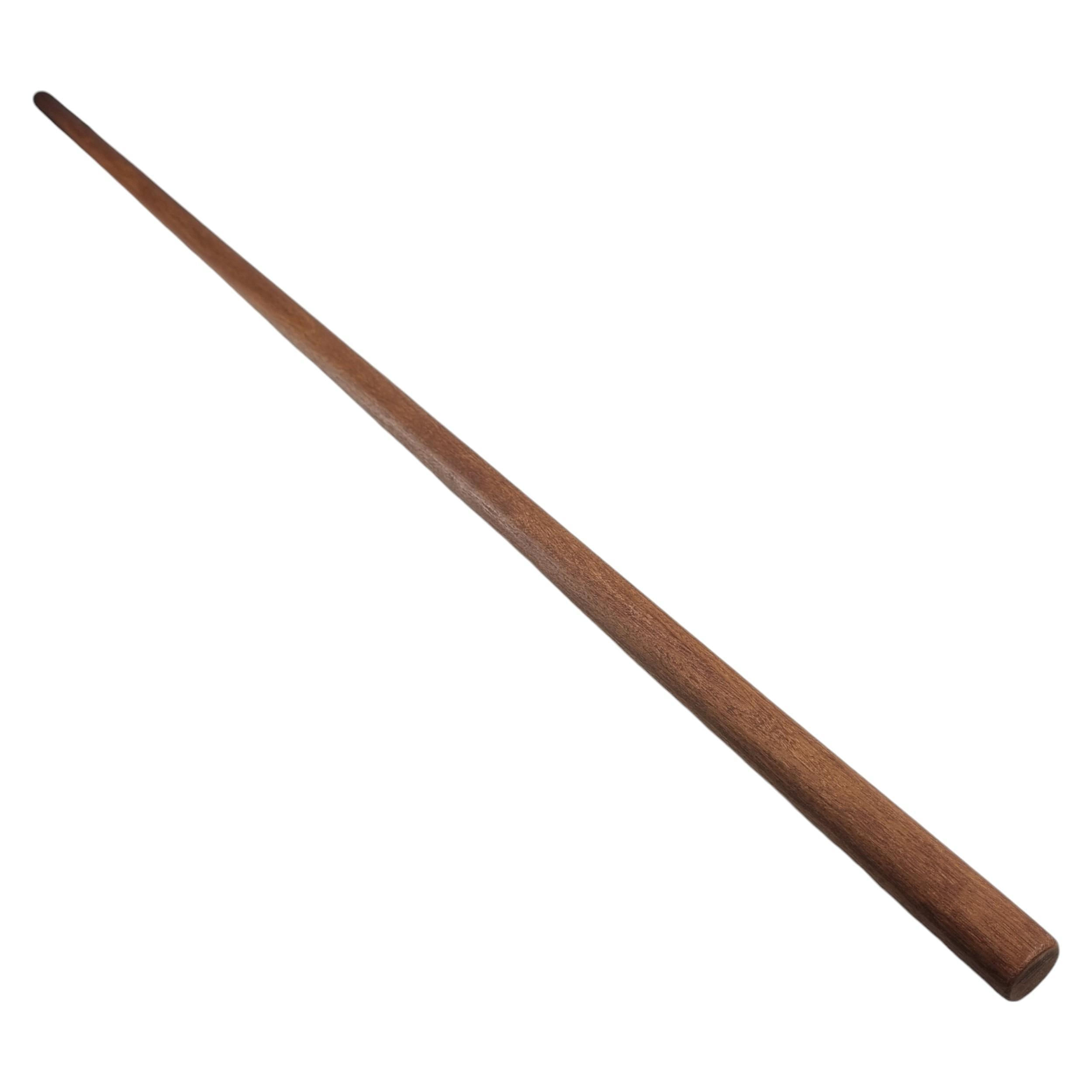 Miniatura Bastão Jo Longo De Madeira Cumaru 180Cm X 30Mm Para Aikido