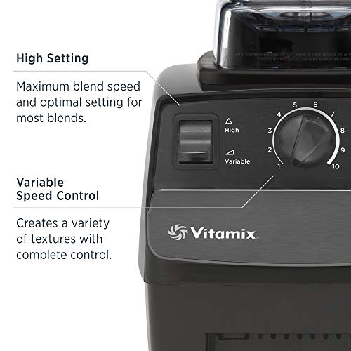 Miniatura Liquidificador Vitamix 5200 Blender Profissional 18 Litros Fácil de Limpar Lâminas de Aço