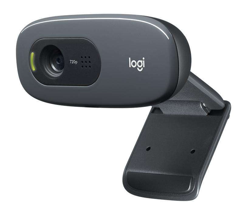 Miniatura Webcam C270 Logitech Hd 720p Câmera Microfone Pc Notebook