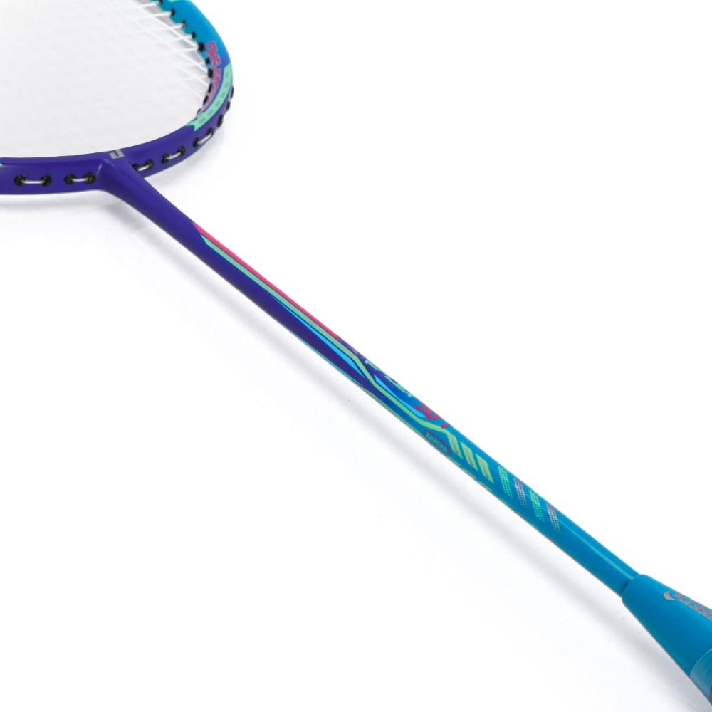 Miniatura Raquete de Badminton DHS Reflex RF587 Full Carbon Series Azul