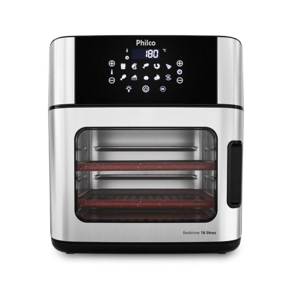 Miniatura Fritadeira Air Fryer Oven Digital 16L PAF16 Philco Preto 110V