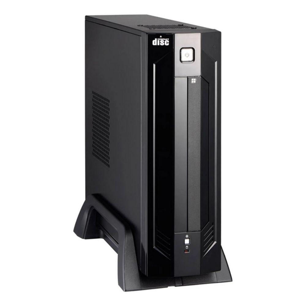 Miniatura Gabinete Slim K-mex Gi-9d89 1 Baia Com Fonte 200w