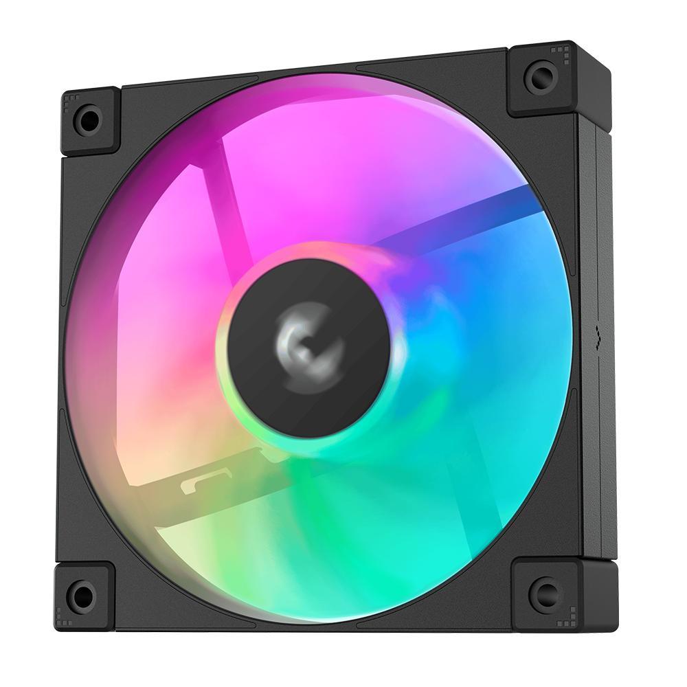 Kit 3 Fans Deepcool Fd12 Argb Preto 120Mm R-Fd12-Bkapn3-G