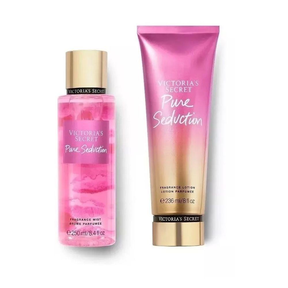 Miniatura Victoria\'s Secret Pure Creme Seduction 236ml + Body Splash 250 Ml
