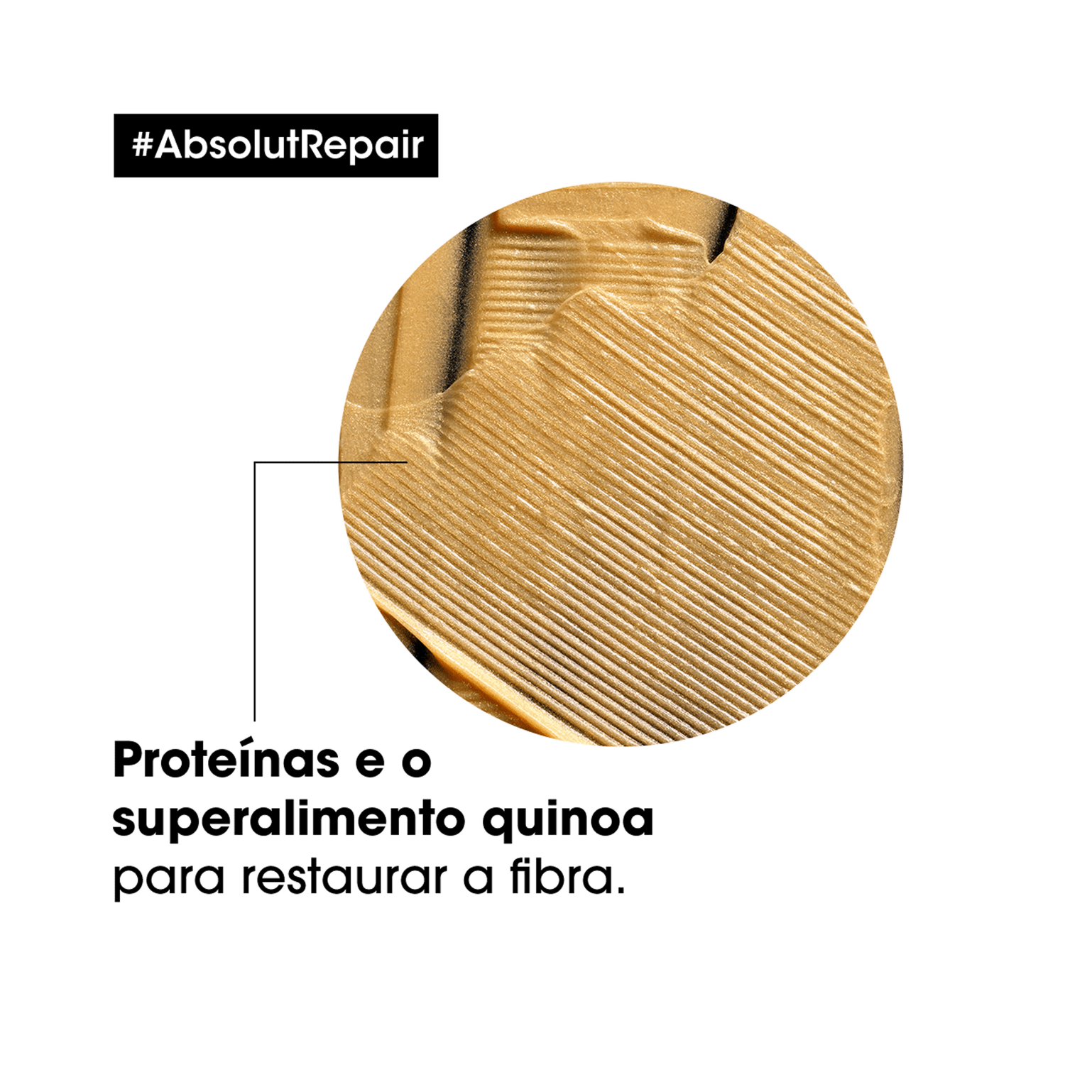 L'Oréal Gold Quinoa + Protein Golden - Máscara Capilar 500ml