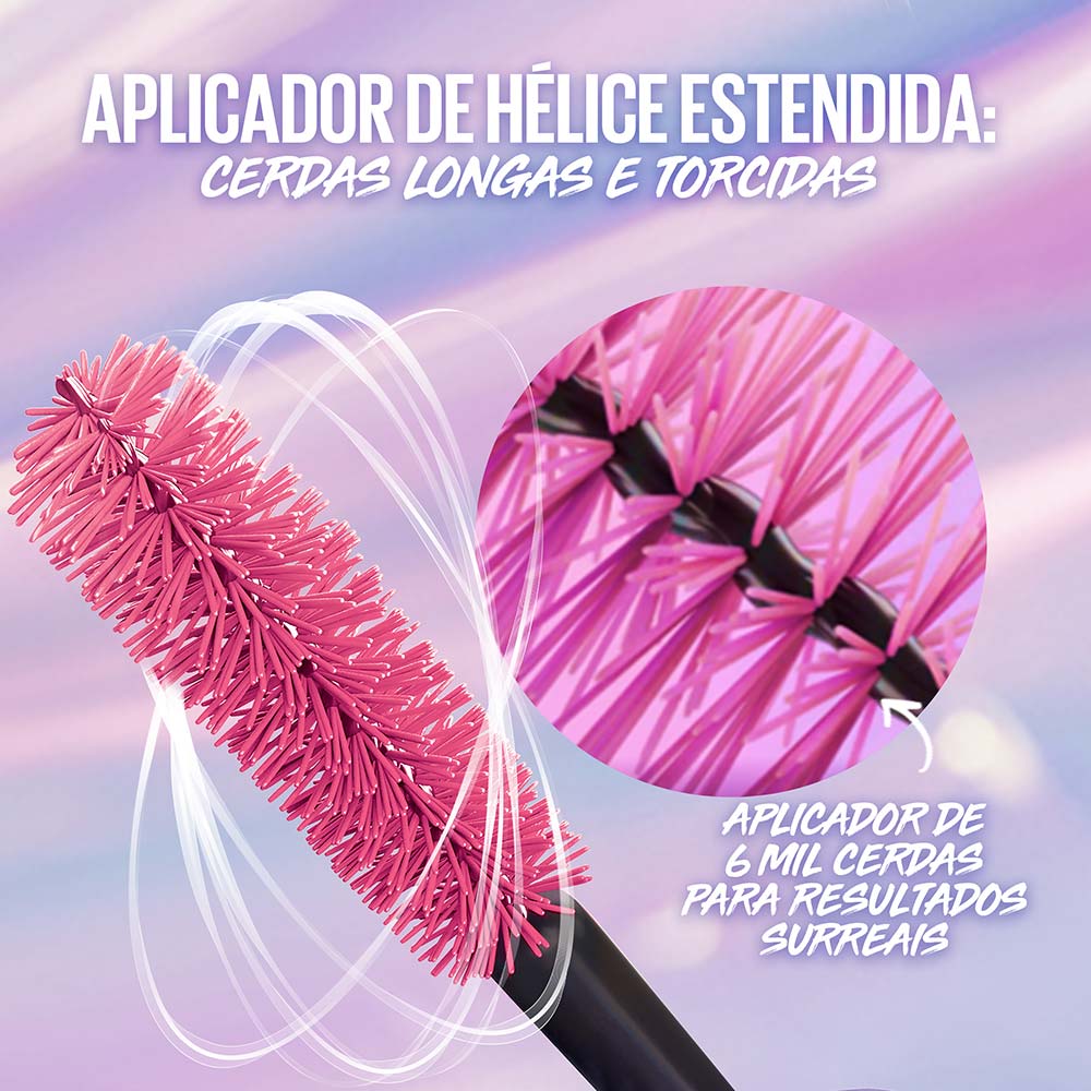 Miniatura Máscara de Cílios Lavável Maybelline NY - The Falsies Surreal 10ml