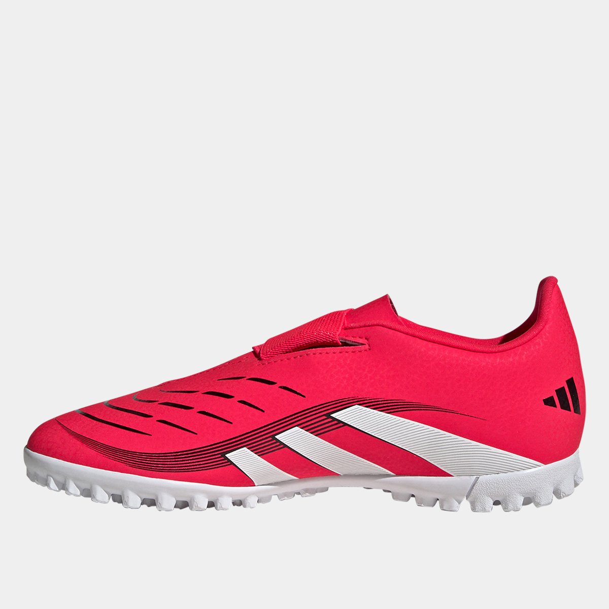 Miniatura Chuteira Society Infantil Adidas Predator Club Vermelho+Branco - 26